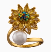 صفحه اصلی shouka Women’s Gold Flower Ring