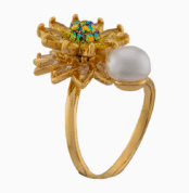 Shoucka Women’s Gold Flower Ring