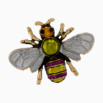 `Shooka Enamel Bee Brooch
