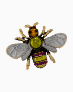 `Shooka Enamel Bee Brooch