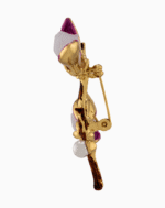 `Shooka Magnolia Flower Brooch Pin