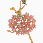 `Shooka Ballerina Brooch Pin