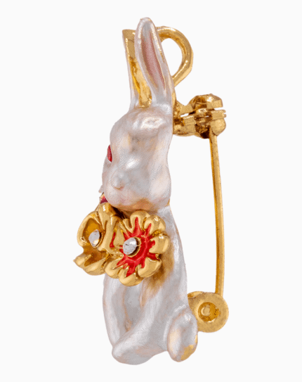 `Shooka Vintage Rabbit Brooch
