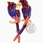 `Shooka Chic Love Birds Brooch