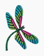 `Shooka Colorful Crystal Dragonfly Brooch