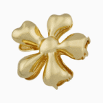 Shoucka Large Gold Flower Metal Claw Clip for Women