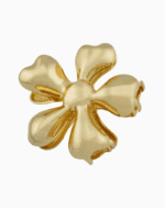 Shoucka Large Gold Flower Metal Claw Clip for Women