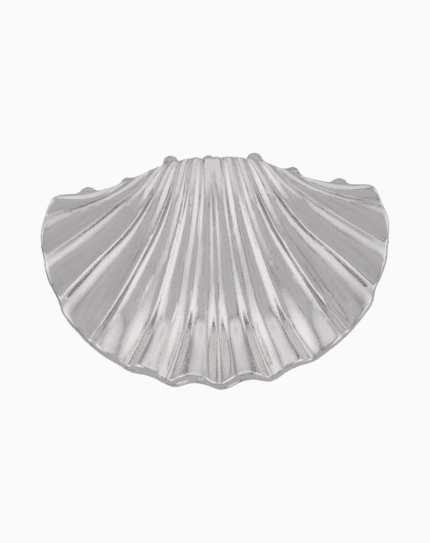 Shoucka Silver Seashell Metal Hair Claw Clip
