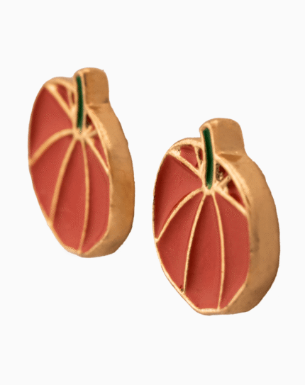 `Cute Pumpkin Stud Earrings
