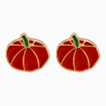 `Cute Pumpkin Stud Earrings