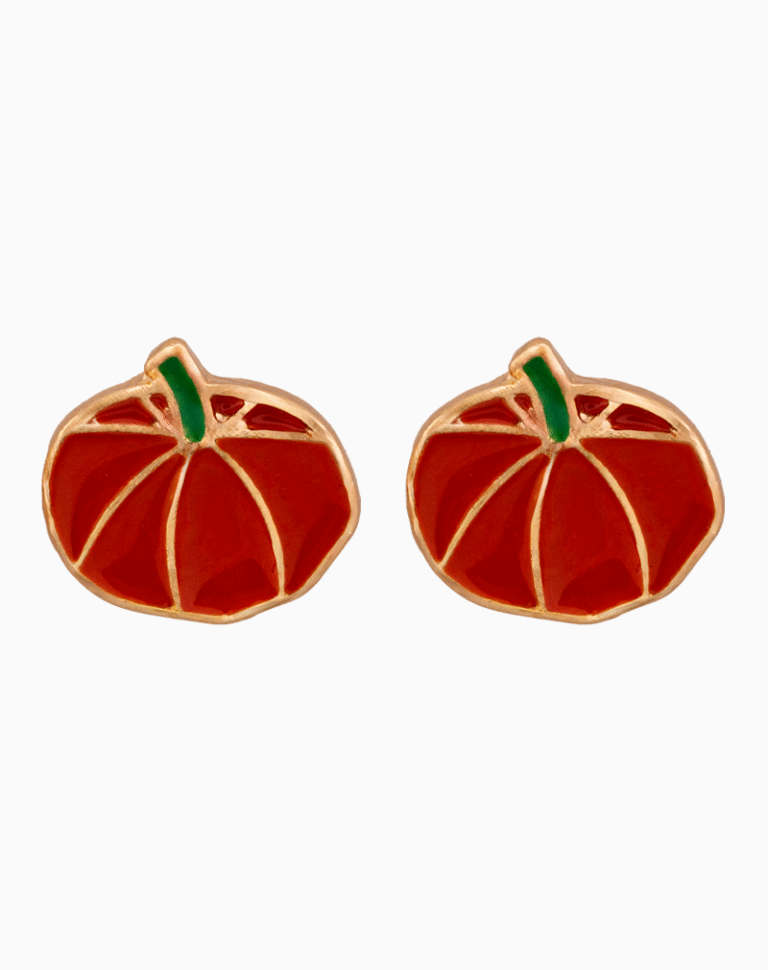 `Cute Pumpkin Stud Earrings