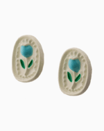`Shooka Vintage Tulip Stud Earrings