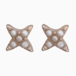`Shooka Pearl Star Stud Earrings