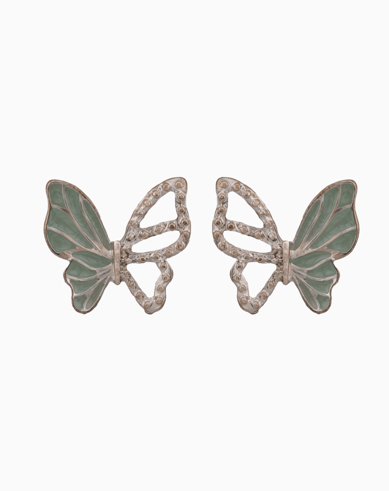 EAGSVCXX01000080 `Vintage Butterfly Wing Stud Earrings