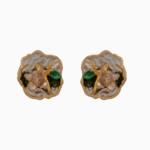 `Shooka Women’s Enamel Flower Stud Earrings