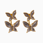 `Shooka Sandy Leaf Dangle Earrings