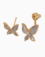 `Shooka Sandy Leaf Dangle Earrings