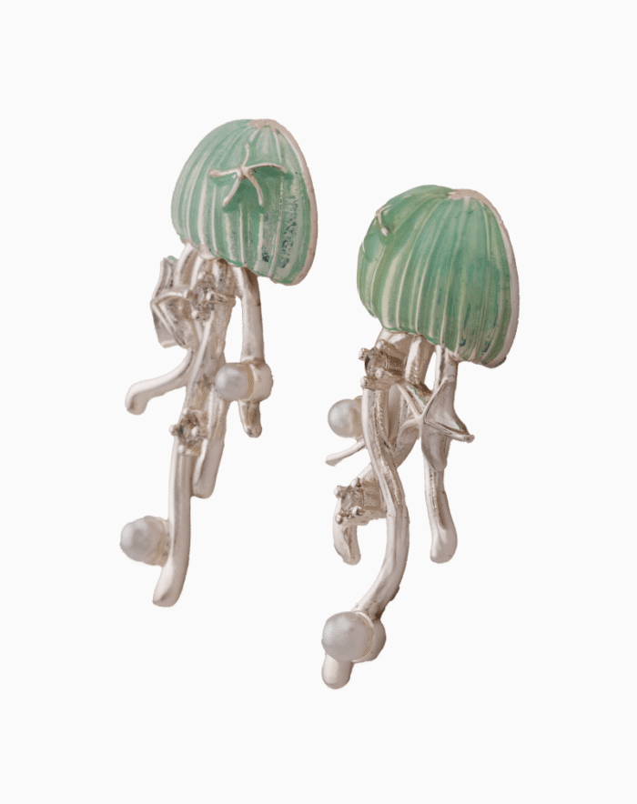 EAWSVCXX01000050-1 `Shooka Jellyfish Dangle Earrings