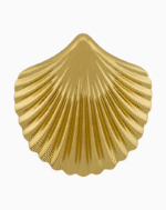 Shoucka Golden Scallop Shell Hair Clip for Women | Steel