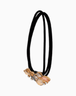 Shoucka Jeweled Cluster Hair Tie | Glamorous Gold Crystal Hair Accessory