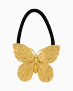 Shoucka Golden Butterfly Hair Tie | Elegant Hair Accessory