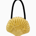Shoucka Gold Seashell & Starfish Hair Tie | Nautical Beach Accessory