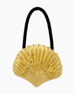 Shoucka Gold Seashell & Starfish Hair Tie | Nautical Beach Accessory
