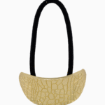 Shoucka Gold Stone Texture Cuff Hair Tie | Unique Women's Accessory