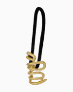 Shoucka Golden Spiral Hair Tie | Modern & Statement Hair Accessory