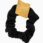 Shoucka Golden Weave Scrunchie | Modern & Minimalist Hair Accessory