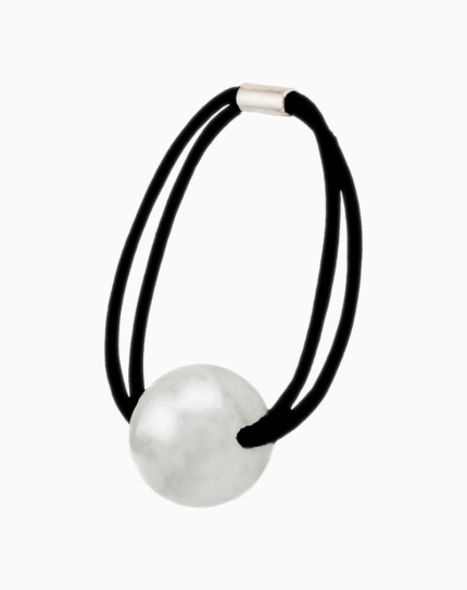 `Shooka Classic Hair Tie with Small Pearl Sphere