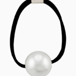 `Shooka Classic Hair Tie with Small Pearl Sphere
