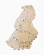 `Shooka Pearl-Embellished Sheer Organza Scrunchie