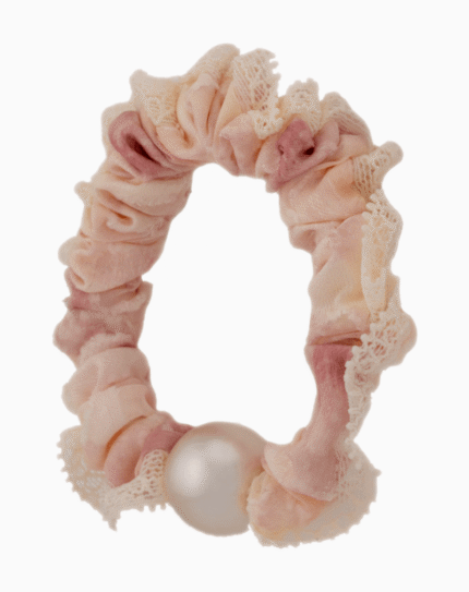 `Shooka Pink Watercolor Scrunchie