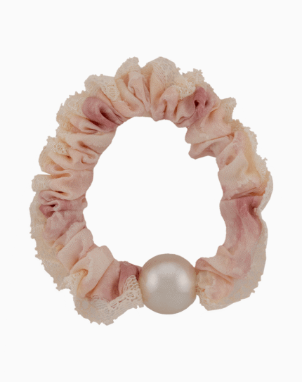 `Shooka Pink Watercolor Scrunchie
