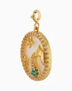 Shoucka Aquarius Zodiac Pendant | Creative Water Bearer Charm
