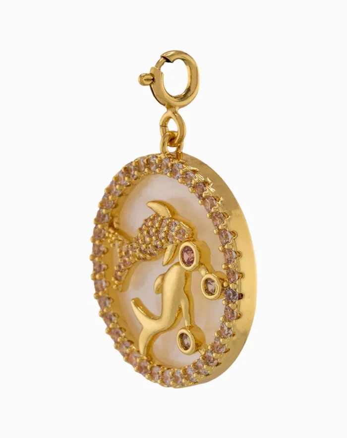 Shoucka Pisces Zodiac Pendant | Dreamy Two Fish Charm