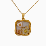 Shoucka Artistic Garden Free-Form Necklace for Women