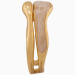 shoucka Organic Wave Ring with Pearlescent Enamel | Gold-Tone