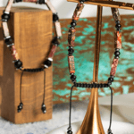 دستبند مردانه سنگ عقیق کریزی لیس شوکا