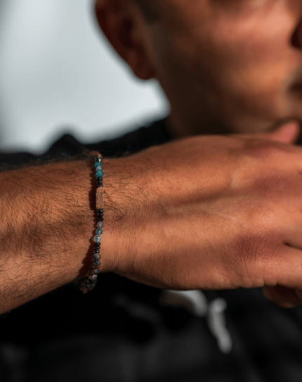 Pietersite & Picture Jasper Beaded Bracelet for Women