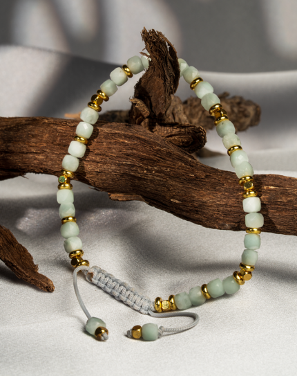 Dainty Blue Chalcedony Bracelet for Women