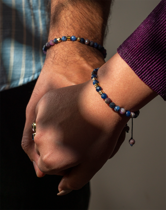 Women’s Iolite Stone Bracelet