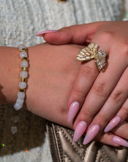 Women’s Rose Quartz Bracelet