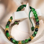 Women’s Ruby in Zoisite Stone Bracelet