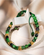 Women’s Ruby in Zoisite Stone Bracelet