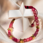 Women’s Pink Tourmaline Stone Bracelet