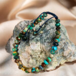 Women’s Chrysocolla Stone Bracelet