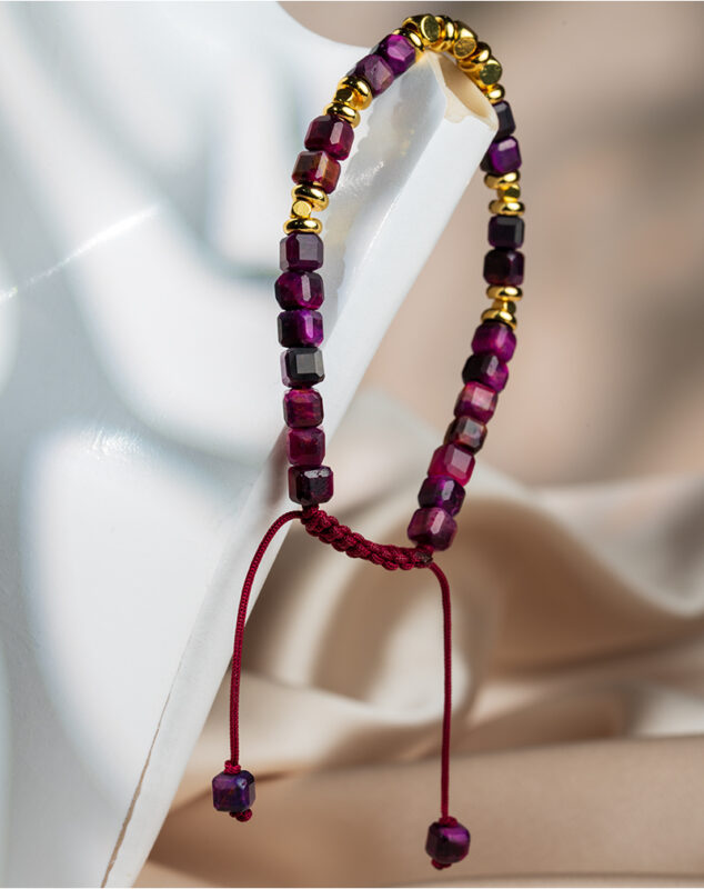 Women’s Purple Tiger’s Eye Bracelet
