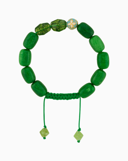 Men’s Jade & Serpentine Stone Bracelet